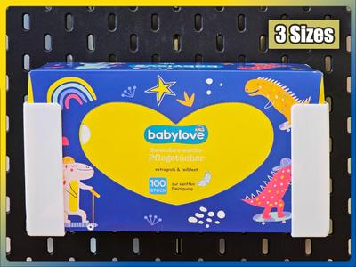Tissue Box / Disposable Gloves Holder IKEA Skadis
