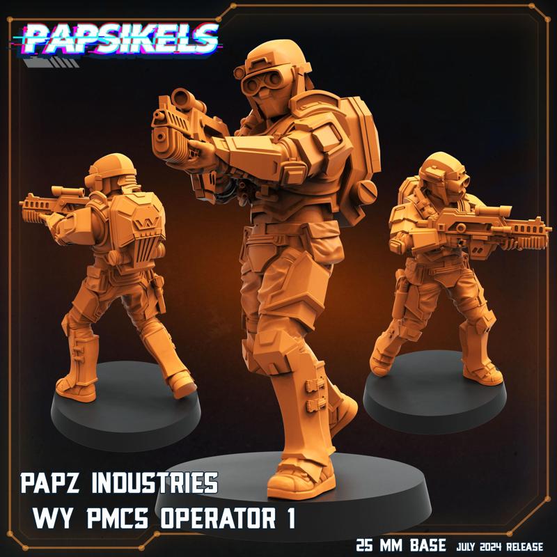 PAPZ INDUSTRIES WY PMCS OPERATORS SET 1