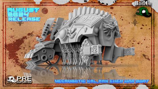 Necrobotic Kal'aan Chem war boat