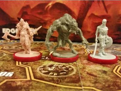 Wolfman mini, proxy for Blood Rage Kickstarter Exclusive