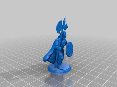 Barbarian Warrior - Pole Ax