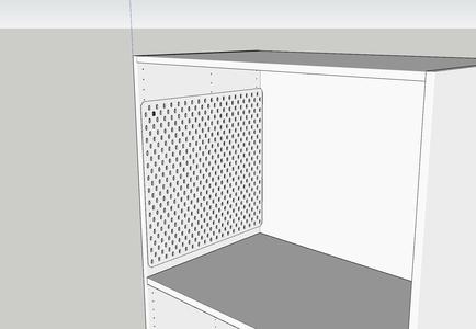 Ikea Skadis PAX Sideholder