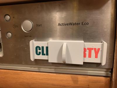 Dishwasher Clean/Dirty Indicator