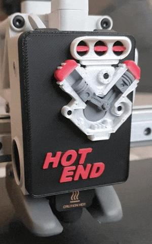 A1 & A1 mini Hotend Face Plate Cover Engine