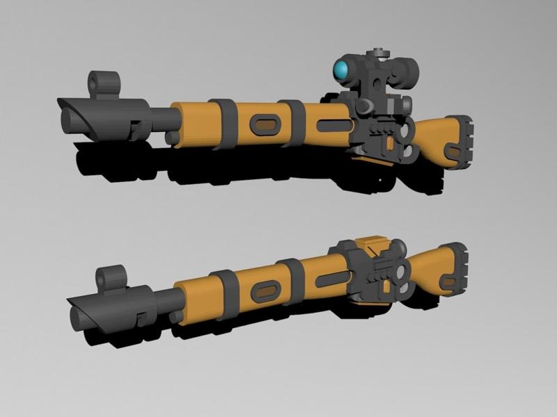 Space Russian - Mosin Lasgun