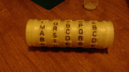 Mini ish Cryptex (improved design)