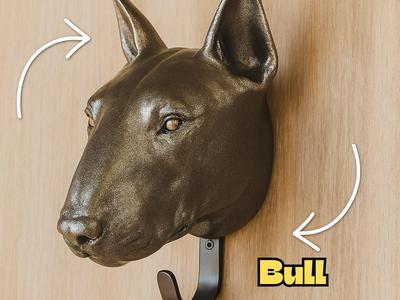 Bull Terrier Leash Hook