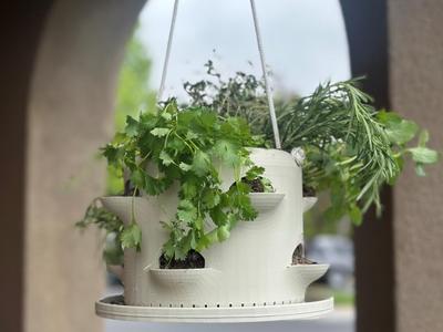 Hanging Herb Pot 