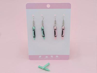 Crayon Earrings