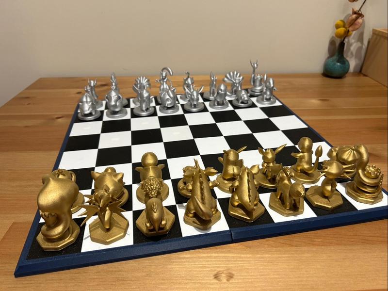 PokéChess 8x8 Magnetic Display Board 