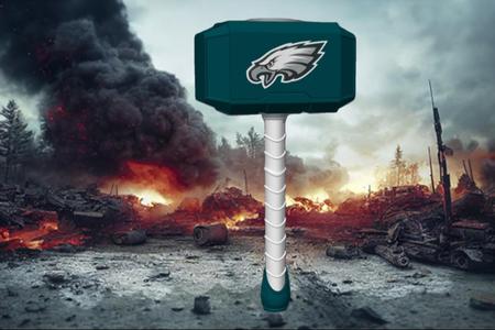 Philadelphia Eagles Thors Hammer