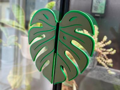 Monstera Leaf Handle Covers for IKEA Rudsta