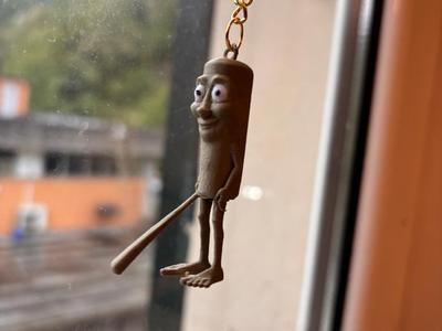 TungTungSahur keychain - with or without AMS