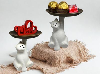 POLAR BEAR WITH TABLET / MOTHERSDAY +CANDY EDITION