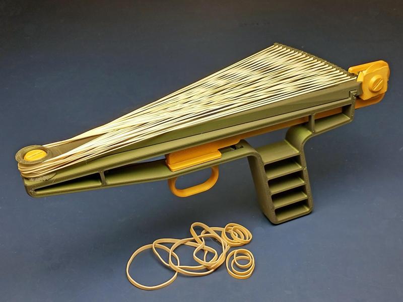 21-Shot Rubber Band Shooter