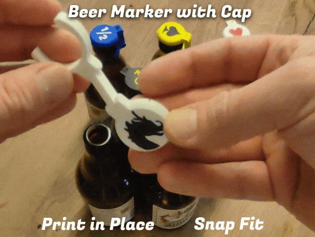 Bottle Marker with Cap