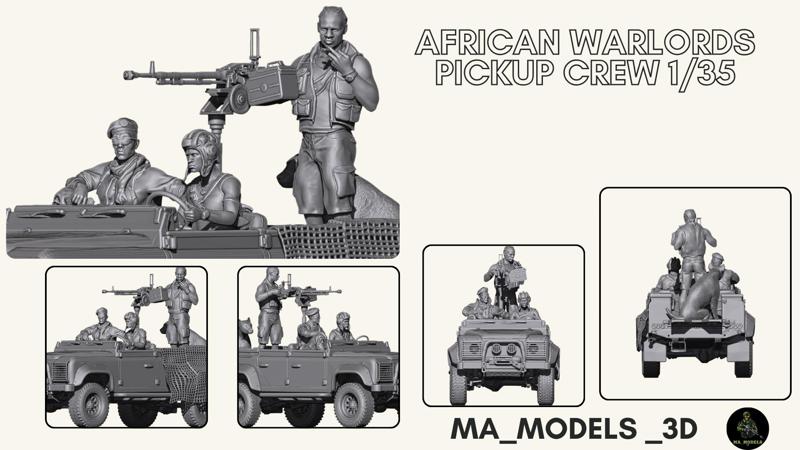 African warlords Pickup crew 1-35