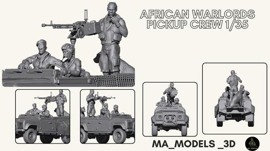 African warlords Pickup crew 1-35
