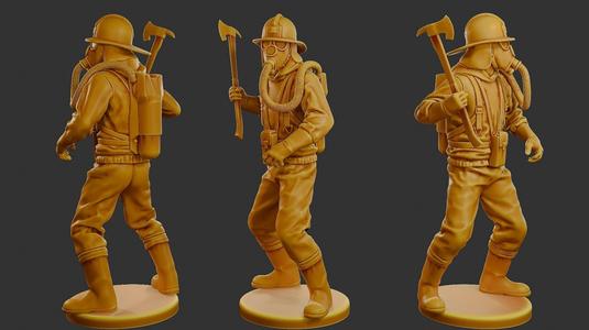 Czechoslovakian firefighter 90s 005