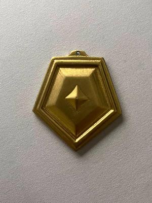 Valorant Gold Buddy Keychain