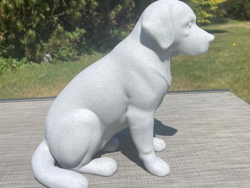 Dog Statue 