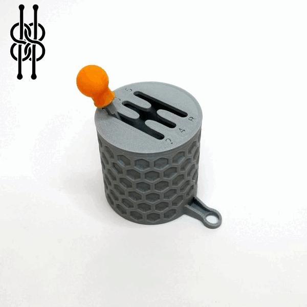 Gearshift Keychain V2