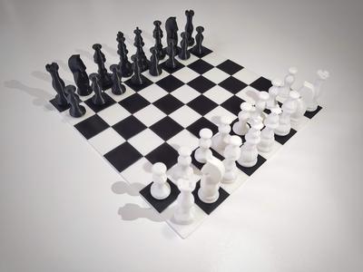 Chess set - no support