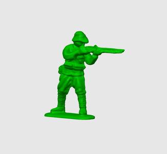 Little soldier - green shooter
