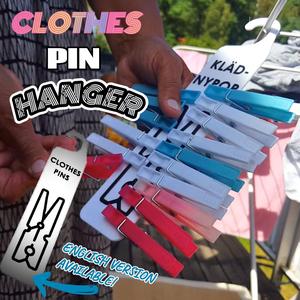 Clothespin Hanger/Organizer