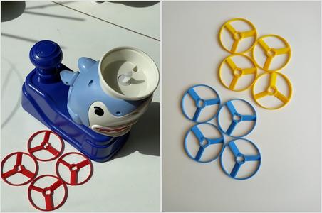 Replacement Propellers for Huntex Dino and Shark Disc Launcher Toys