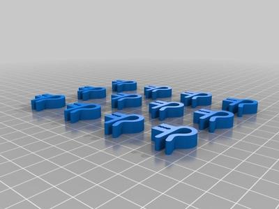 Spool Clips or 1.75mm Filament