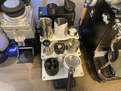 Three-Tier Coffee Tool Desktop Organizer