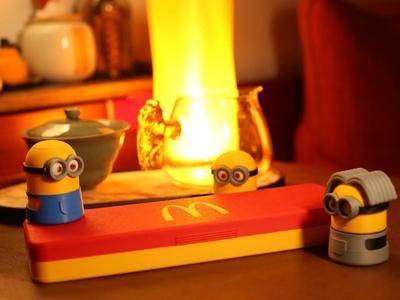 McDonald's Stationery Box Mom will no longer have to worry about me being too attentive in class Pencil Case Necklace Box Storage Box