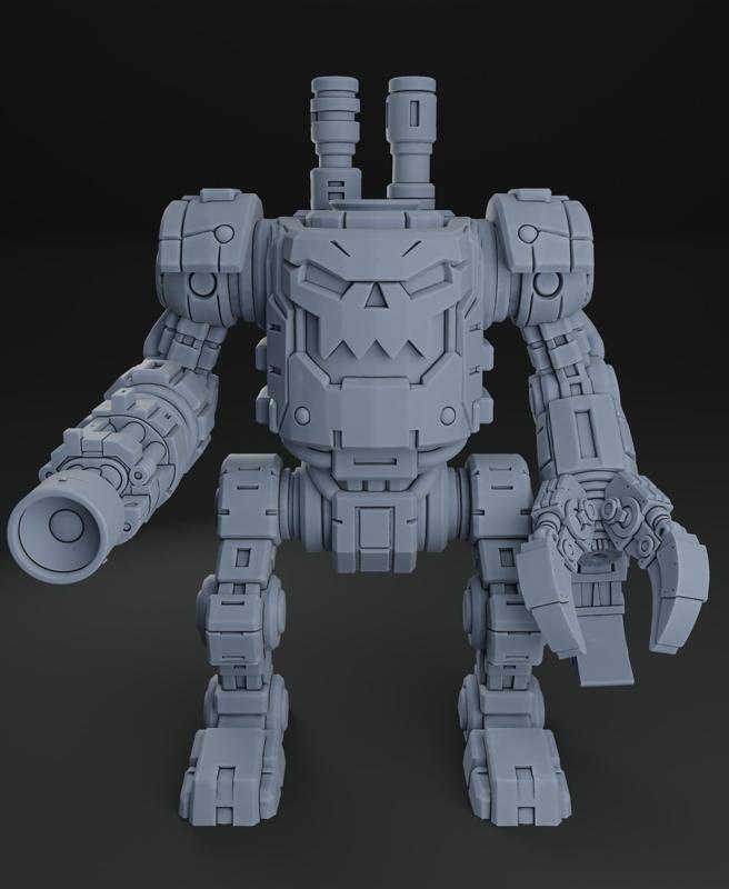 Cyberpunk Killa Kan - Orks + Free dragon warhammer