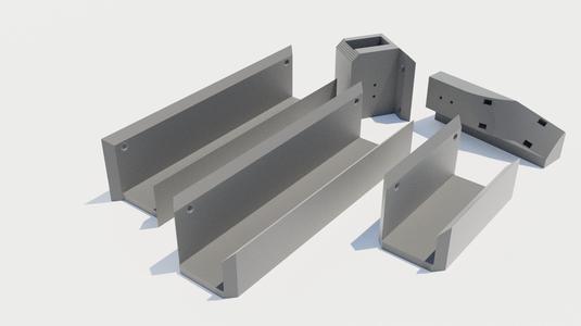 Horizontal Cable Chain Tray