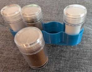 Spices Holder for 4 small spice jars Camping