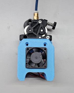 Voron 0 /0.1 Mini Afterburner mod of the Revo Voron hotend to use a 30x30x10 Fan.