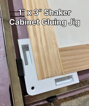 Shaker Cabinet Door Gluing Jig for 1x3
