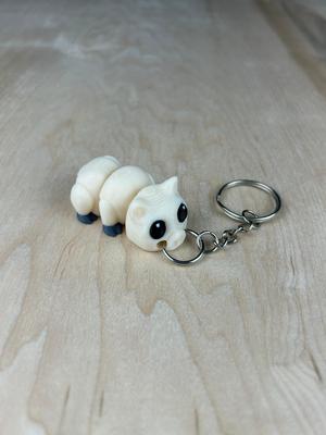 Pig with 2 joints Keychain