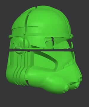 Phase 2 Clone Helmet Split