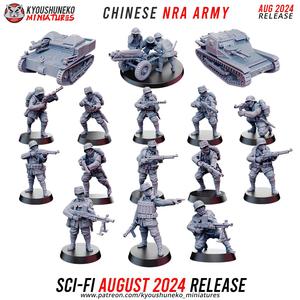 August 2024 Sci-Fi Release - Chinese NRA Army ww2