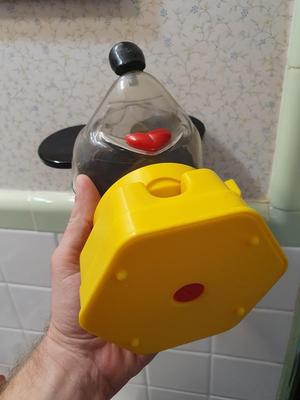 Replacement Base Cover/Coin Tray for 1960s Era Hasbro Mickey Mouse Gumball Machine