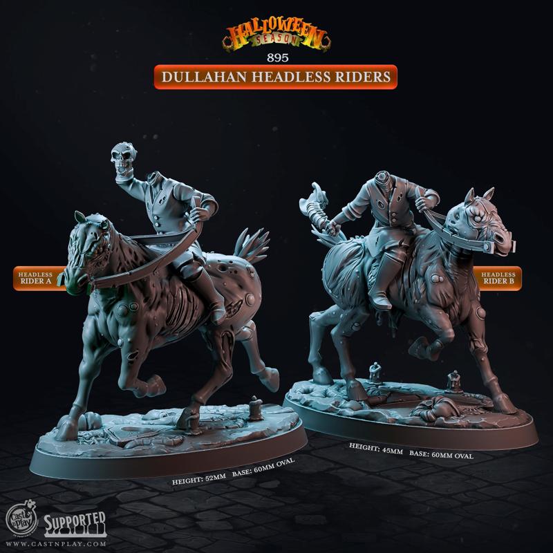 Dullahan Headless Riders (Pre-Supported) | Cast n Play