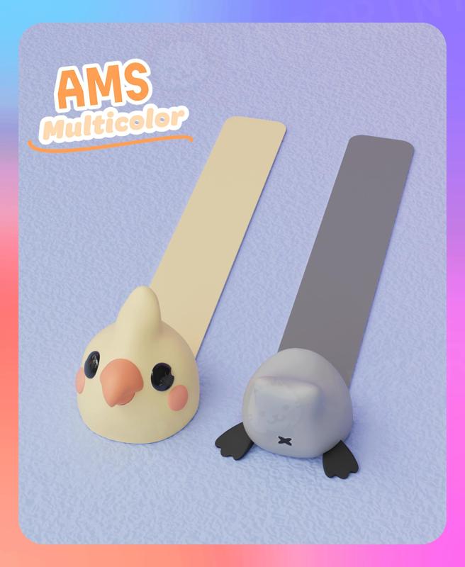 Cockatiel Bookmark (Multicolor)