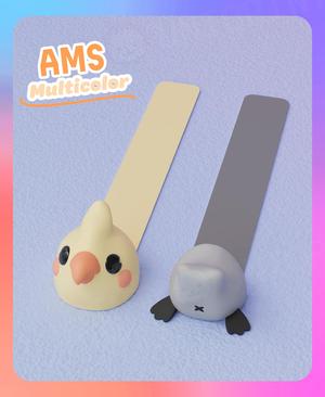 Cockatiel Bookmark (Multicolor)