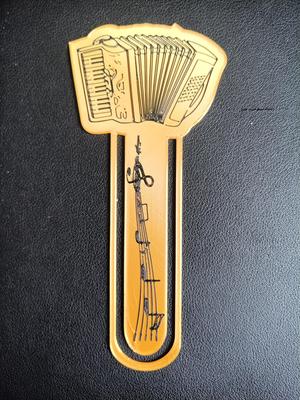Musical Bookmark - dual color