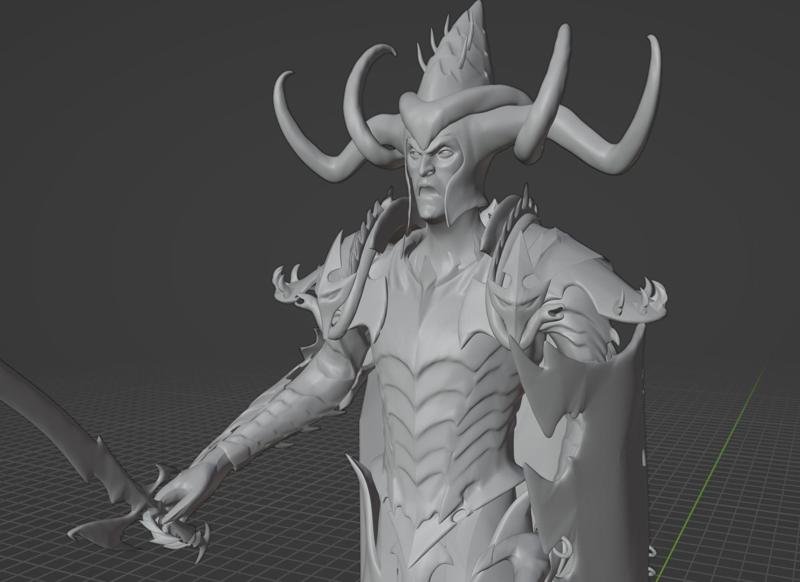 Age of hammer Dark elf king of north