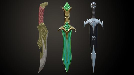 Skyrim Printable Daggers