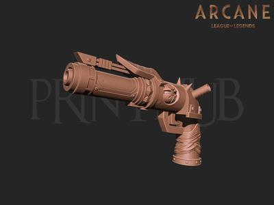Jinx Zapper gun from Arcade Season 2 League of Legends