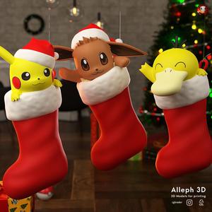 Pokemon christmas stocking pack